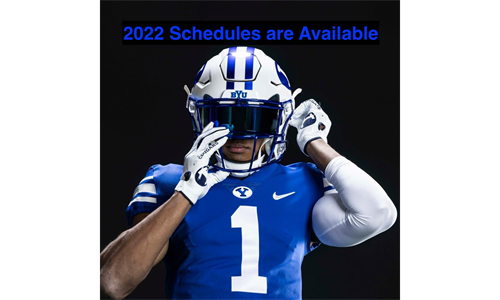 2022 Schedules are Available!